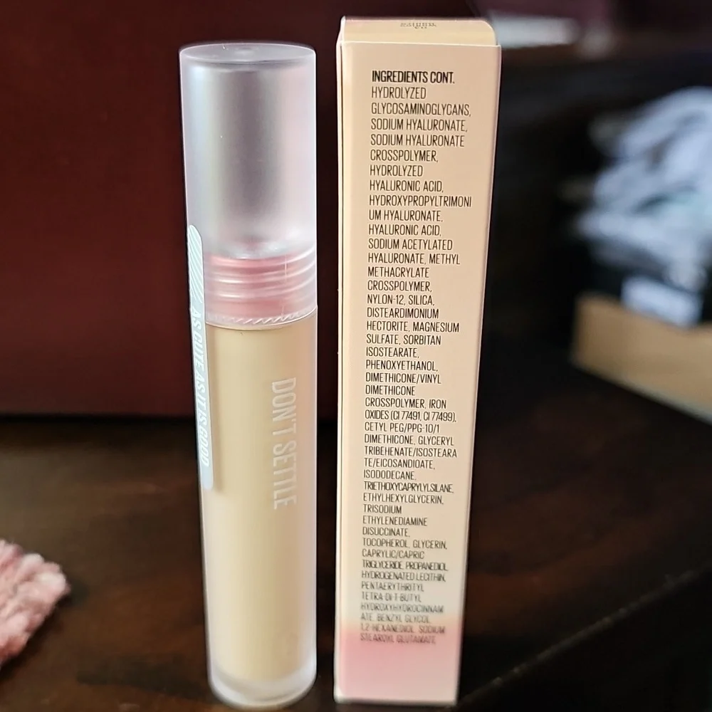Kaja Don't Settle Flexible & Seamless Concealer In (04) 'Waffles'. NIB. Sealed.